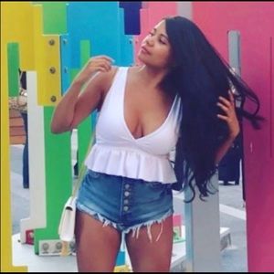 FOREVER 21 - Small Distressed Denim Shorts